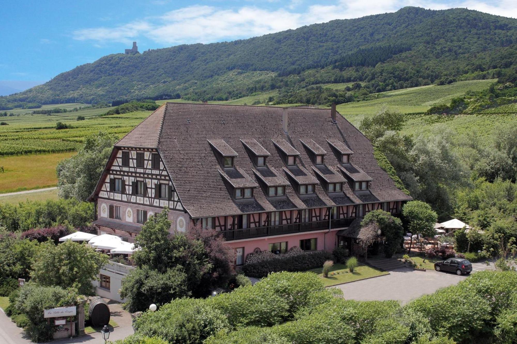 Hotel Restaurant Verger Des Chateaux, Route Des Vins Haut-Koenigsbourg Dieffenthal Dış mekan fotoğraf