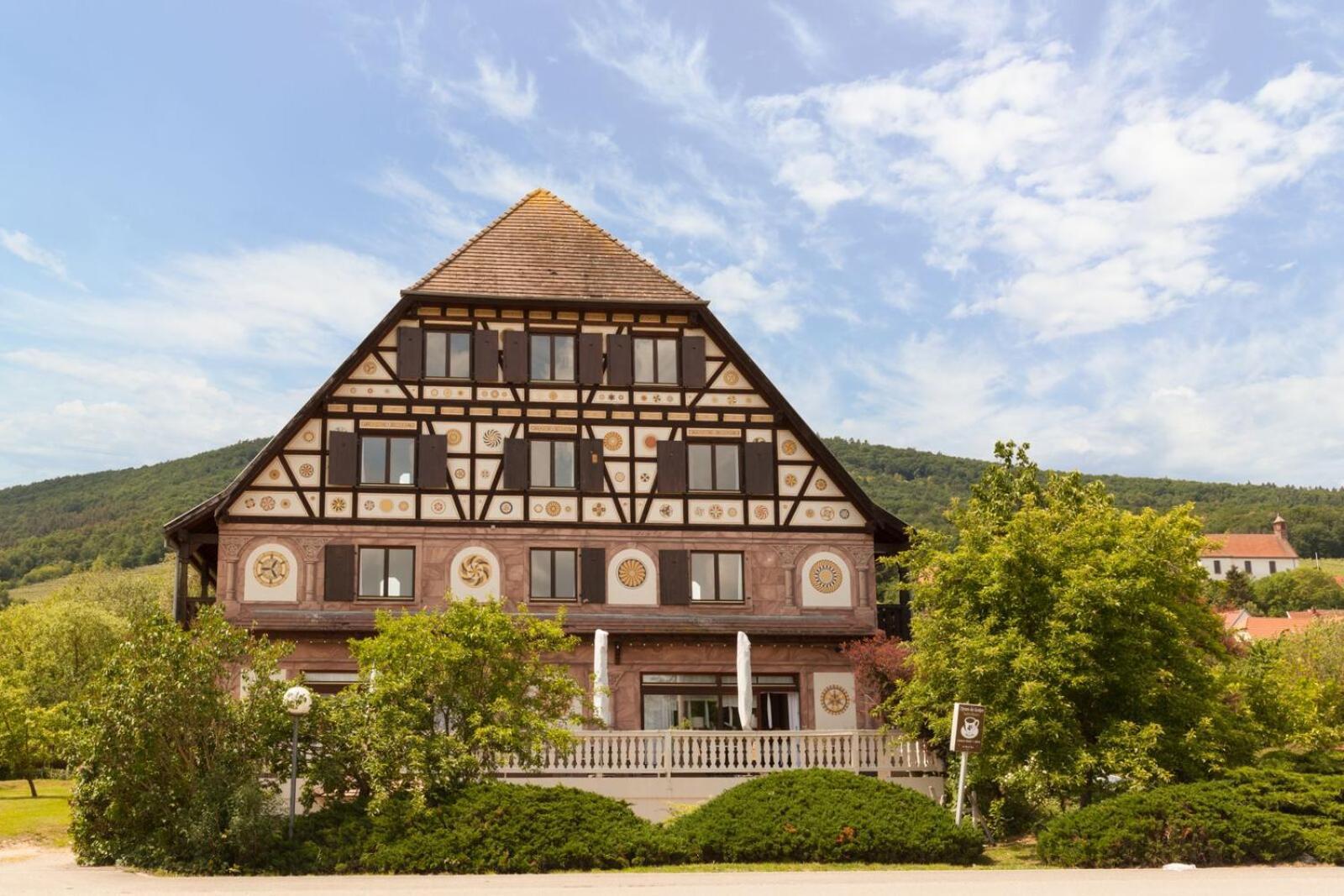 Hotel Restaurant Verger Des Chateaux, Route Des Vins Haut-Koenigsbourg Dieffenthal Dış mekan fotoğraf
