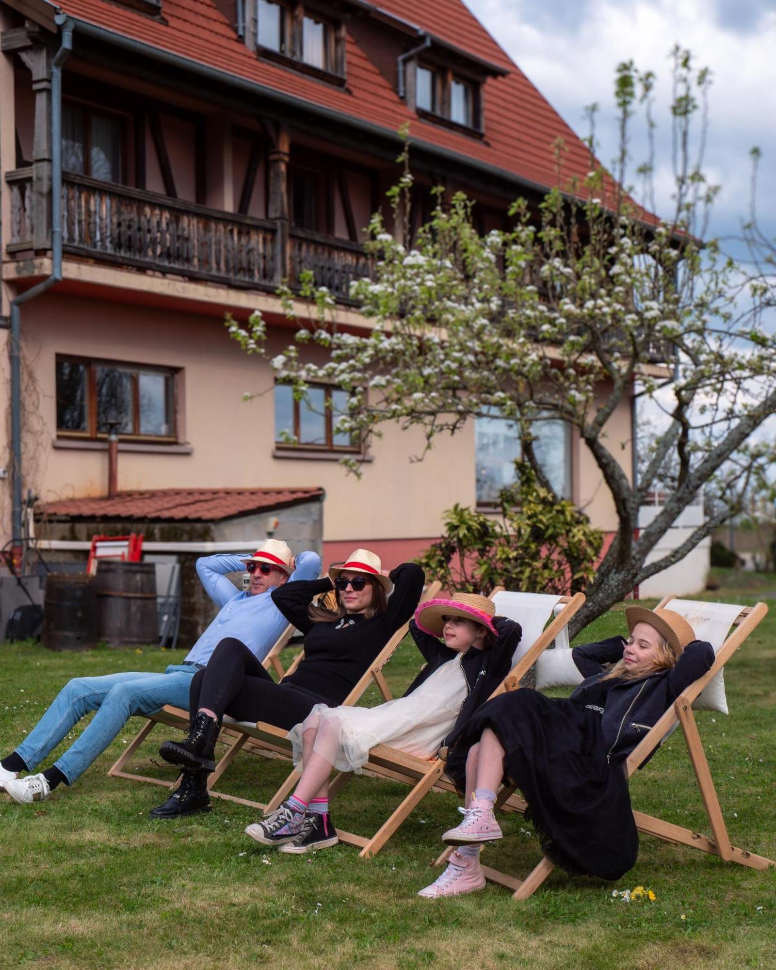 Hotel Restaurant Verger Des Chateaux, Route Des Vins Haut-Koenigsbourg Dieffenthal Dış mekan fotoğraf