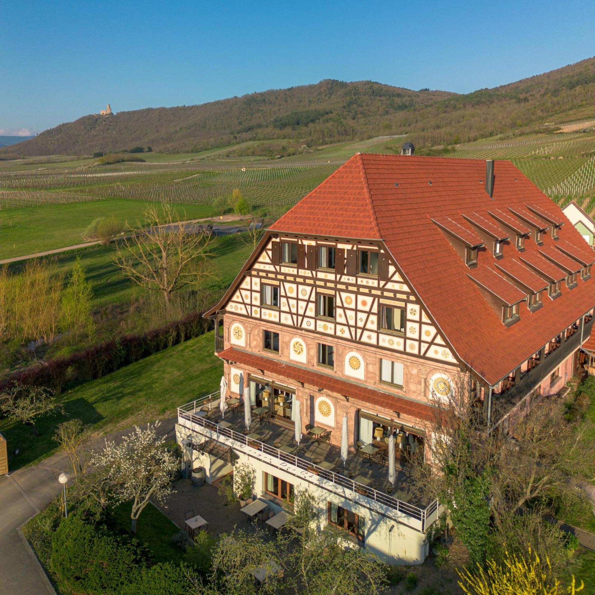 Hotel Restaurant Verger Des Chateaux, Route Des Vins Haut-Koenigsbourg Dieffenthal Dış mekan fotoğraf